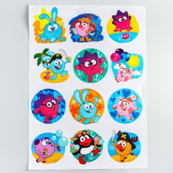 Наклейки по месяцам для новорожденных