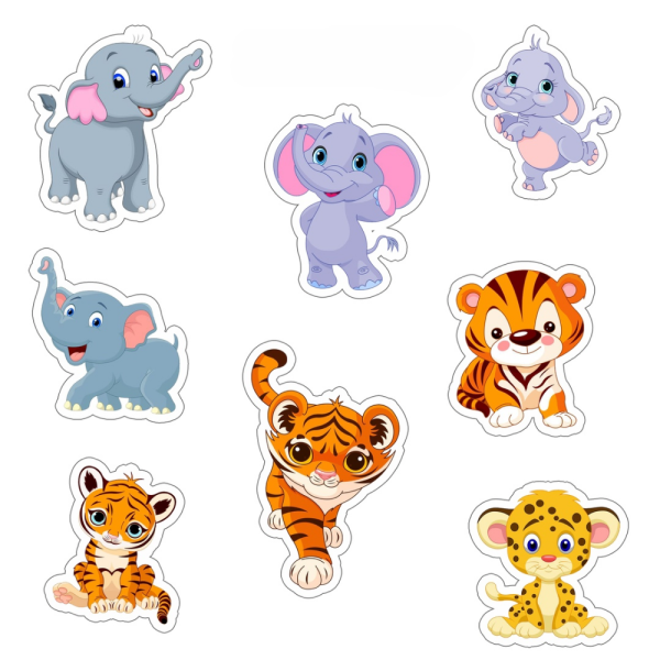 Наклейки малышей набор