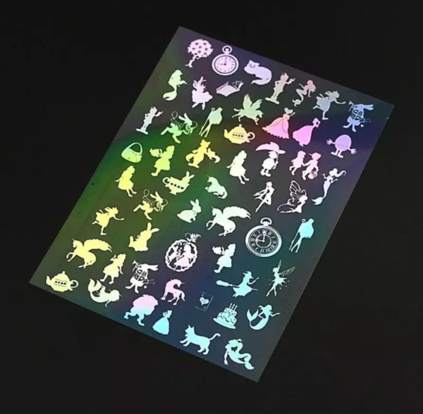 Флуоресцентные наклейки