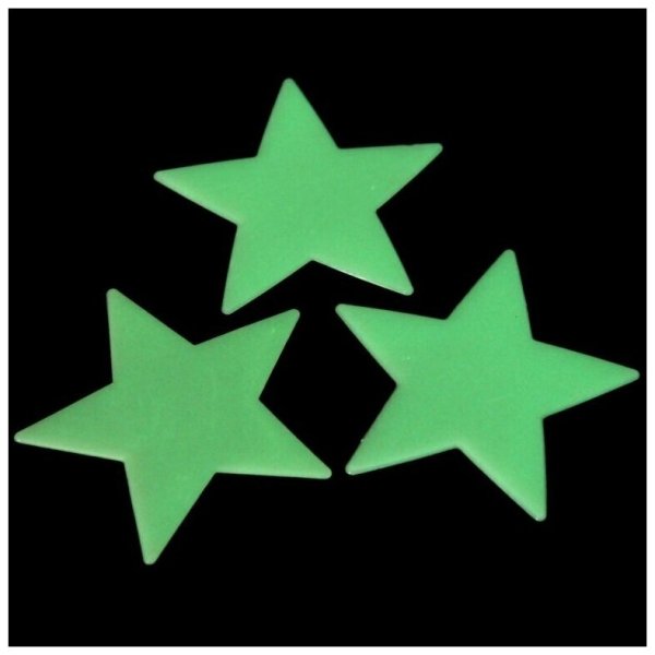 Набор 100 шт. Наклеек "светящиеся звезды»