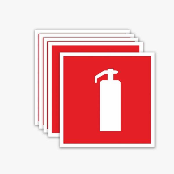 Значок огнетушителя
