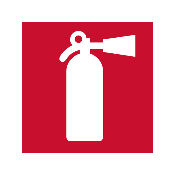 Табличка огнетушитель