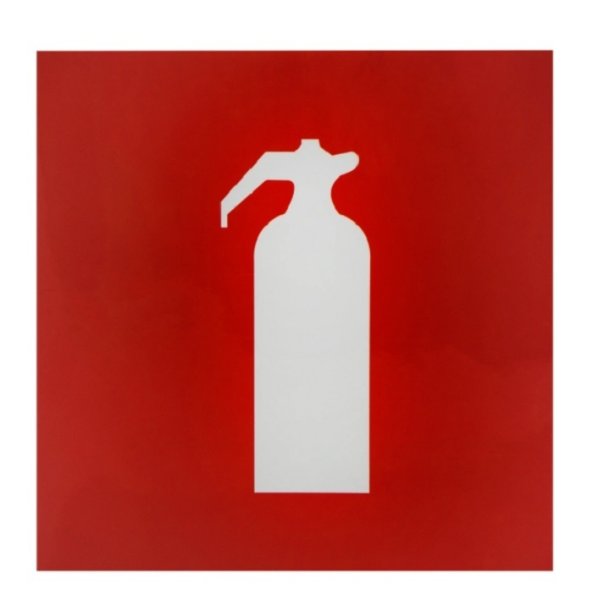 Огнетушитель знак вектор