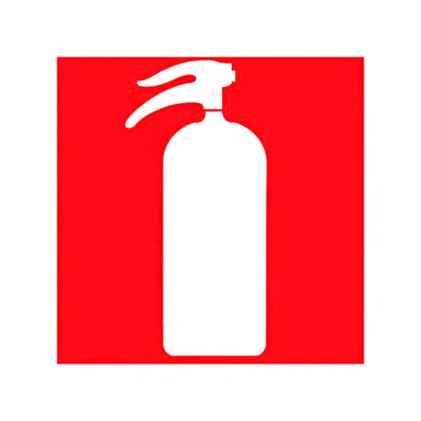 Табличка обозначения огнетушителя