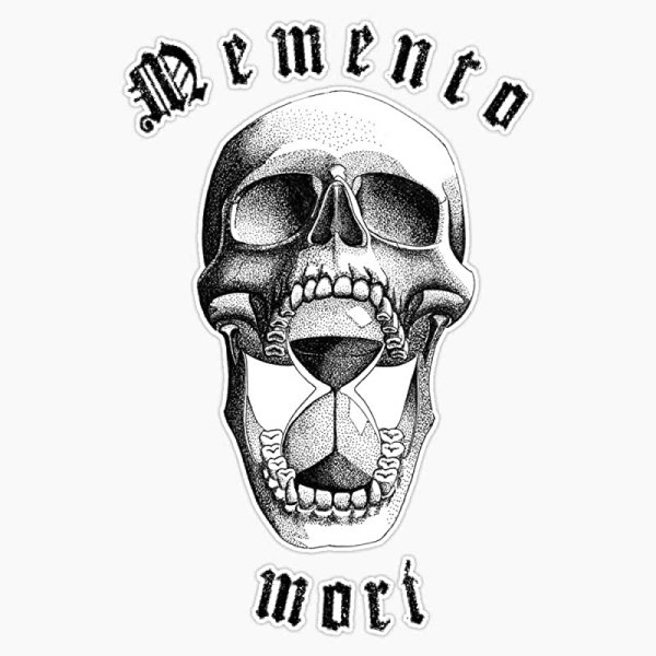 Hourglass Memento Mori PNG