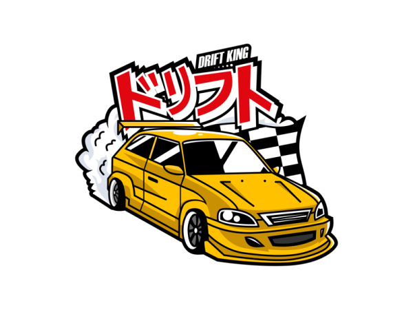 Дрифт наклейки