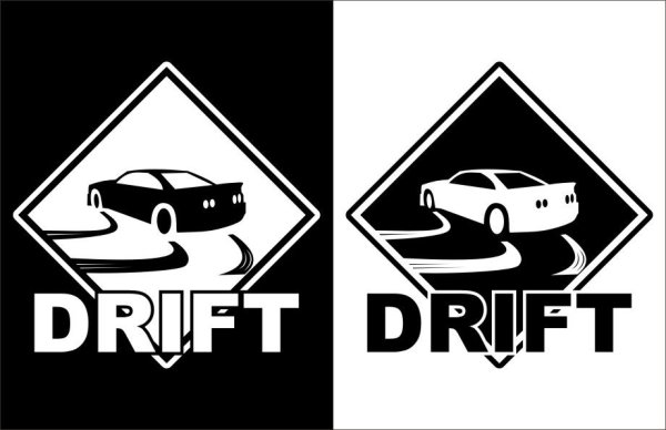 Дрифт наклейки