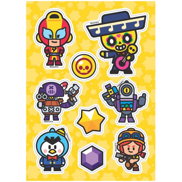 Коллекция наклеек