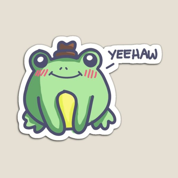 Стикеры лягушки милые