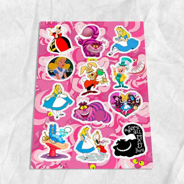 Наклейки мультиков 90