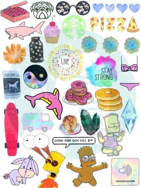 Красивые наклейки