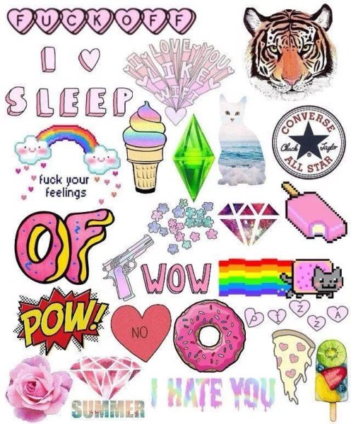 Стикеры для личного дневника