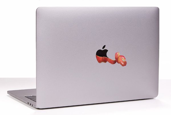 Наклейка на яблоко MACBOOK