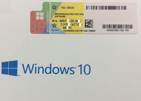 Лицензия Windows 10 Pro OEM