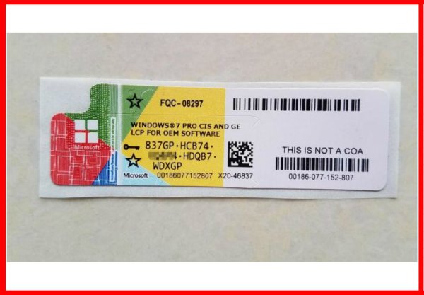 Ключ Windows 10 OEM