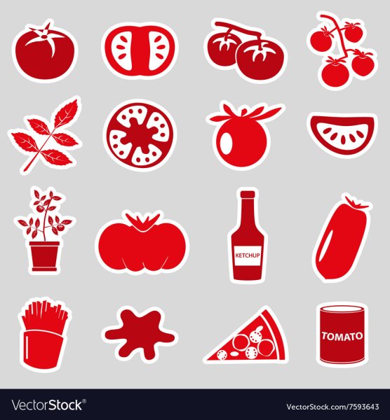 Наклейки красная тема