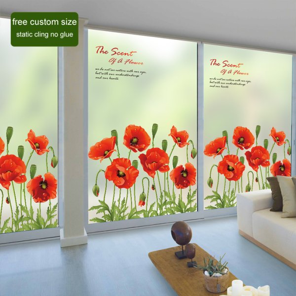 Декоративные цветы на окна