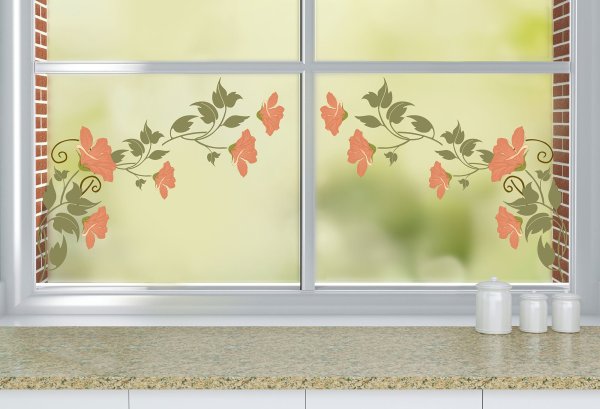 Ромашки для украшения окон