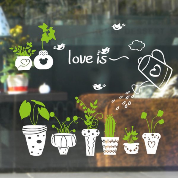 Наклейка интерьерная окно