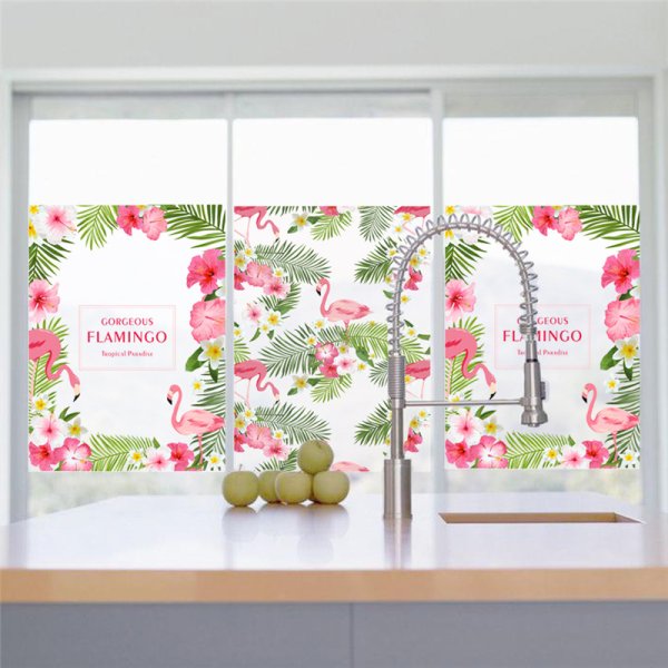 Весенние наклейки на окна