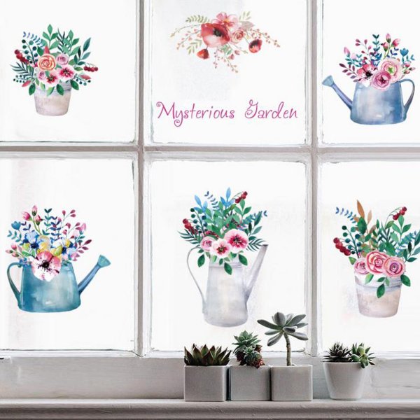 Наклейка интерьерная окно