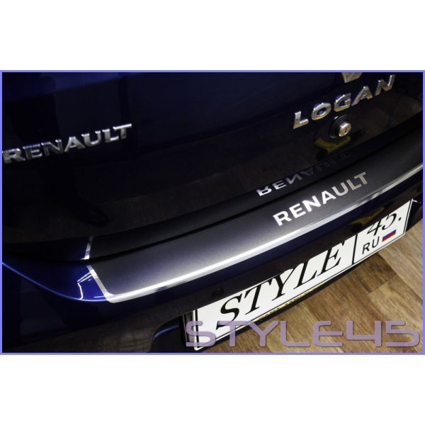 Рено Логан 2 наклейки на бампер