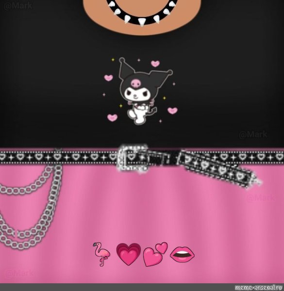 Футболка Куроми для РОБЛОКСА