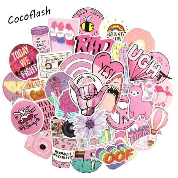 Розовые Стикеры