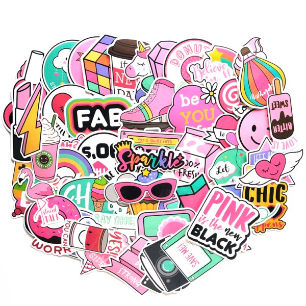 Розовые Стикеры