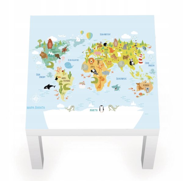 Наклейка на детский столик Азбука