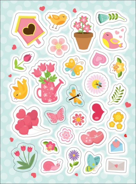 Модные наклейки