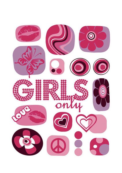 Модные Стикеры наклейки