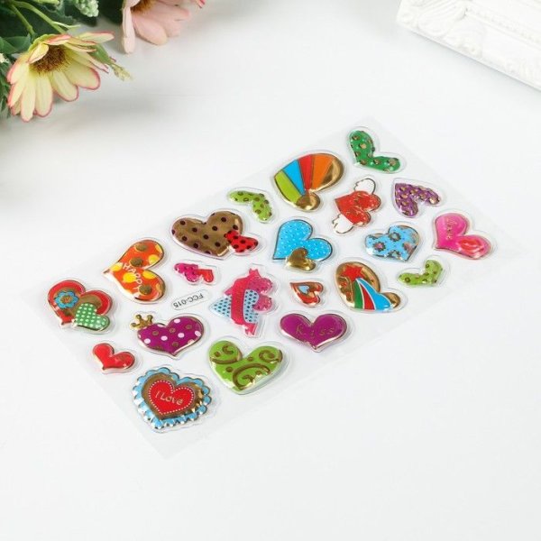 Выпуклые наклейки