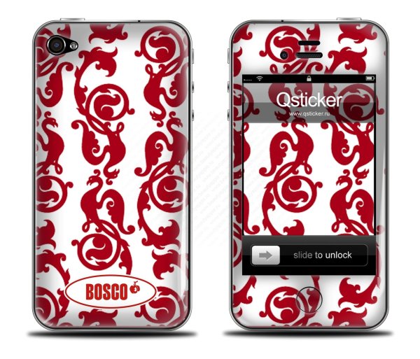 Выпуклые наклейки на чехол