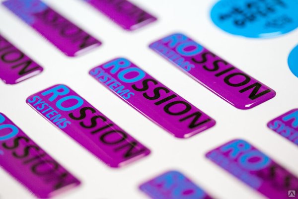 Полимерные наклейки