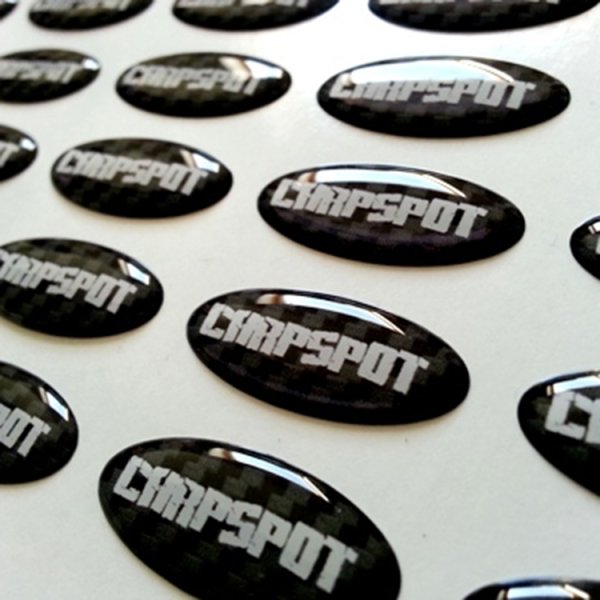 Объёмные полимерные наклейки