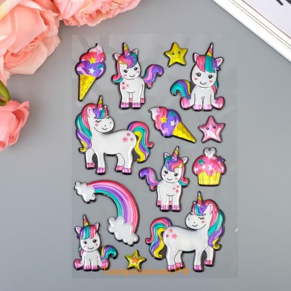 Наклейка Единорог