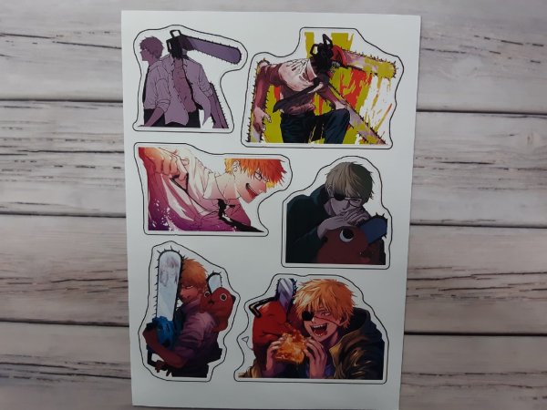 Chainsaw man Stickers