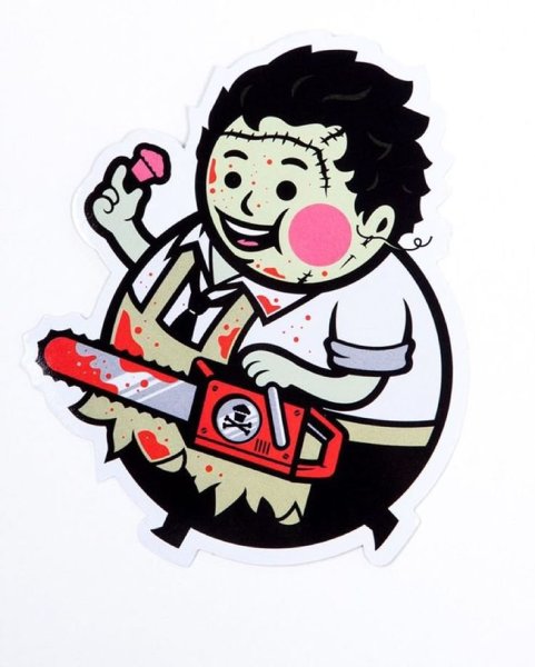 Человек бензопила собака