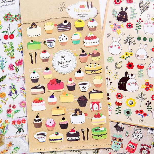 Милые корейские наклейки