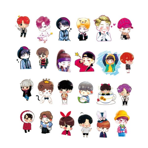 Милые Стикеры БТС