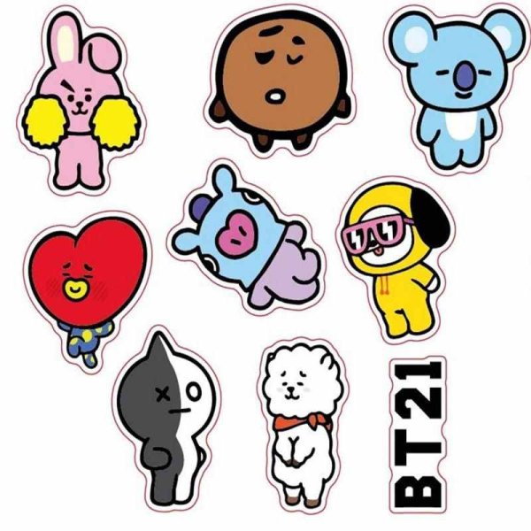 БТС Стикеры bt21