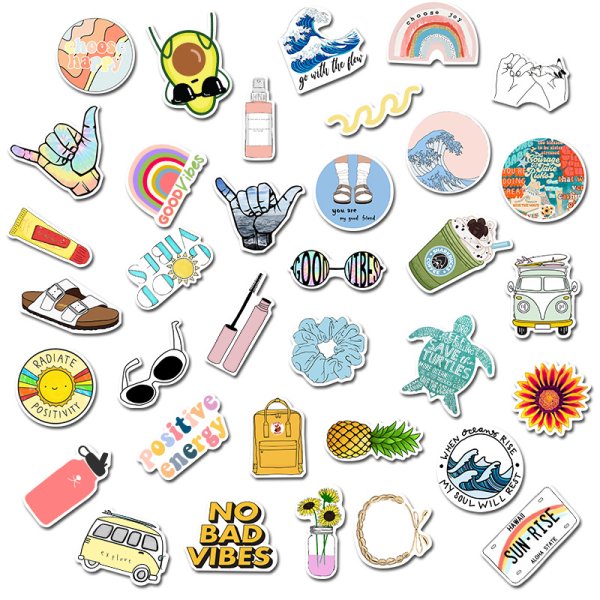 Наклейка девочка