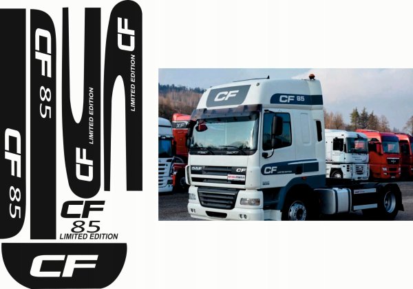 Наклейки на DAF xf105