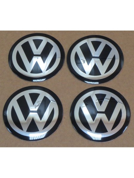 Наклейки на диски Фольксваген 56мм комплект 4 шт