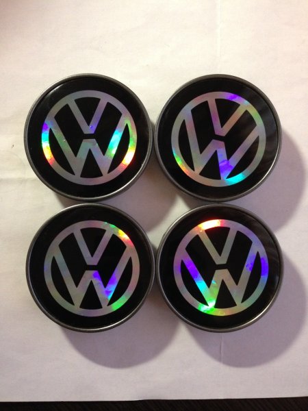 Наклейки на колпачок литого диска VW 60мм