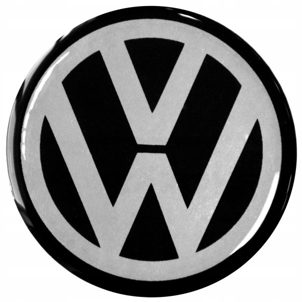 Наклейки на колпачки дисков VW 57мм