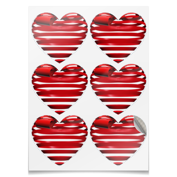 Стикеры сердечки