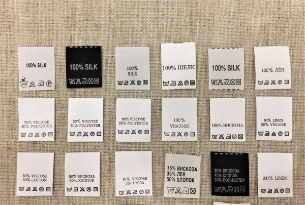 Значки на упаковке