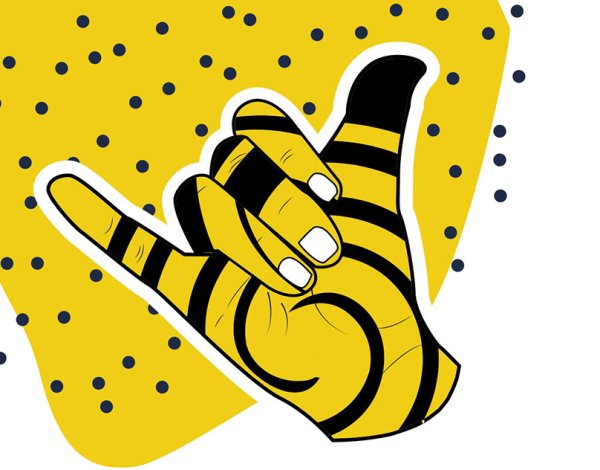 Смешной логотип Билайн